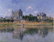 View of the Church at Venon Claude Monet